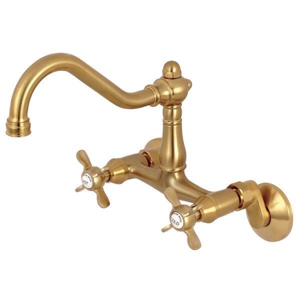 KS3227BEX 6-Inch Adjustable Center Wall Mount Kitchen Faucet
